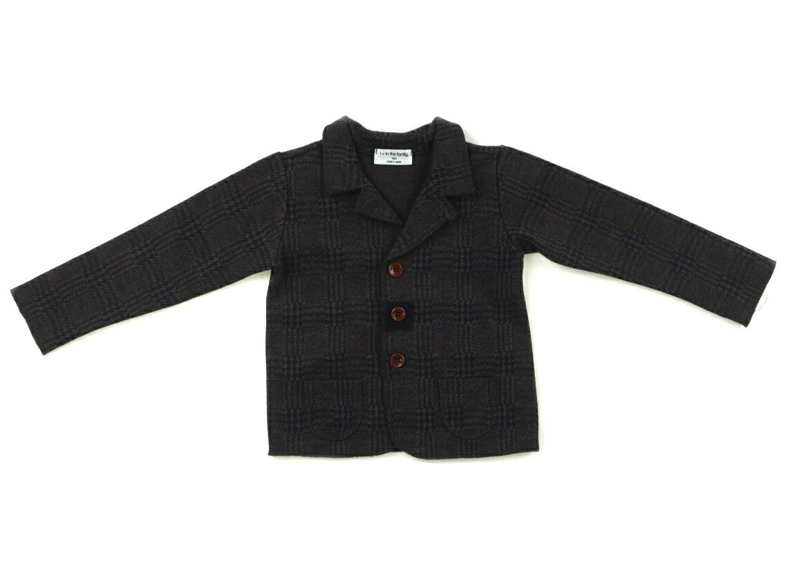 　ブランド 　one more in the family(ワンモアインザファミリー) 　カテゴリー 　ジャケット・ブレザー 　サイズ 　70サイズ 　色 　ブラウン×ブルー千鳥格子 　状態 　★★★★★ 　記名 　なし 　ジャンル 　Boy 実際のサイズ表記は12m。ポリエステルカットソー。使用感あまりない美品です。 ＊【状態】【サイズ】に関しての詳しい説明はこちら