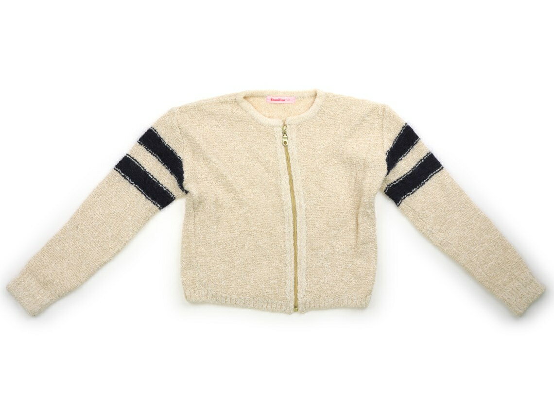 いくの‼️美品　ファミリア　ワンピース140とカーディガン140 いくの‼️美品 ファミリア ワンピース140とカーディガン140 ワンピース