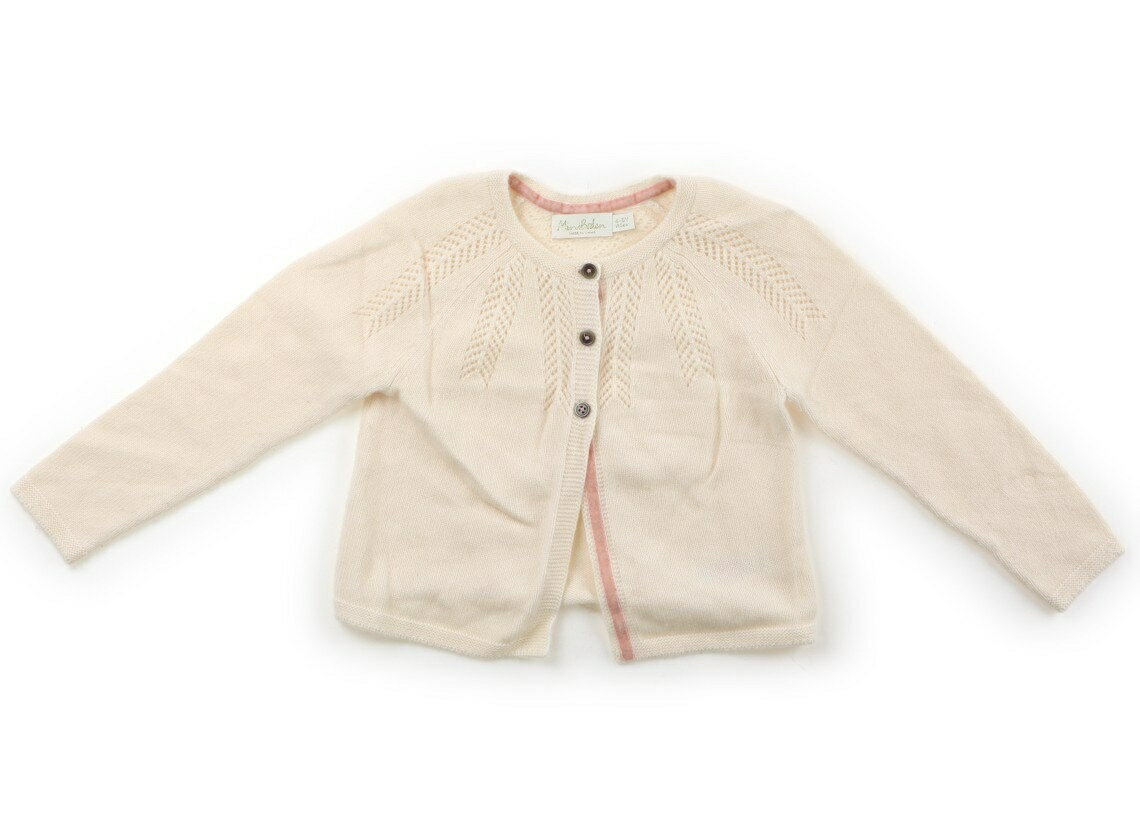 ボーデン Mini Boden カーディガン 110 女の子 ライトベージュ・ピンク 子供服 ベビー服 キッズ アウトレット ユーズド 【中古】キッズ・ベビー・マタニティ