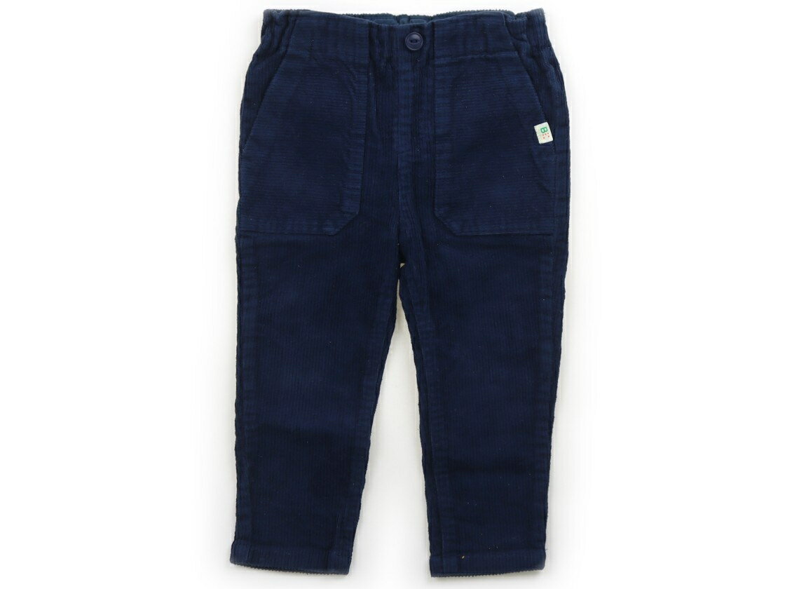 ビームス BEAMS パンツ 90 男の子 ダークブルー 子供服 ベビー服 キッズ アウトレット ユーズド 【中古】キッズ・ベビー・マタニティ