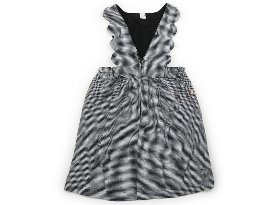 アプレレクール apres les cours ジャンパースカート 100 女の子 ブラック・千鳥格子 子供服 ベビー服 ..