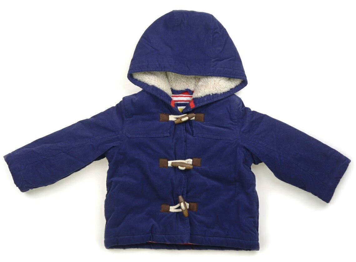 ボーデン Mini Boden ブルゾン・Gジャン 80 男の子 ブルー・オフ・レッドボーダー 子供服 ベビー服 キッズ アウトレット ユーズド 【中古】キッズ・ベビー・マタニティ
