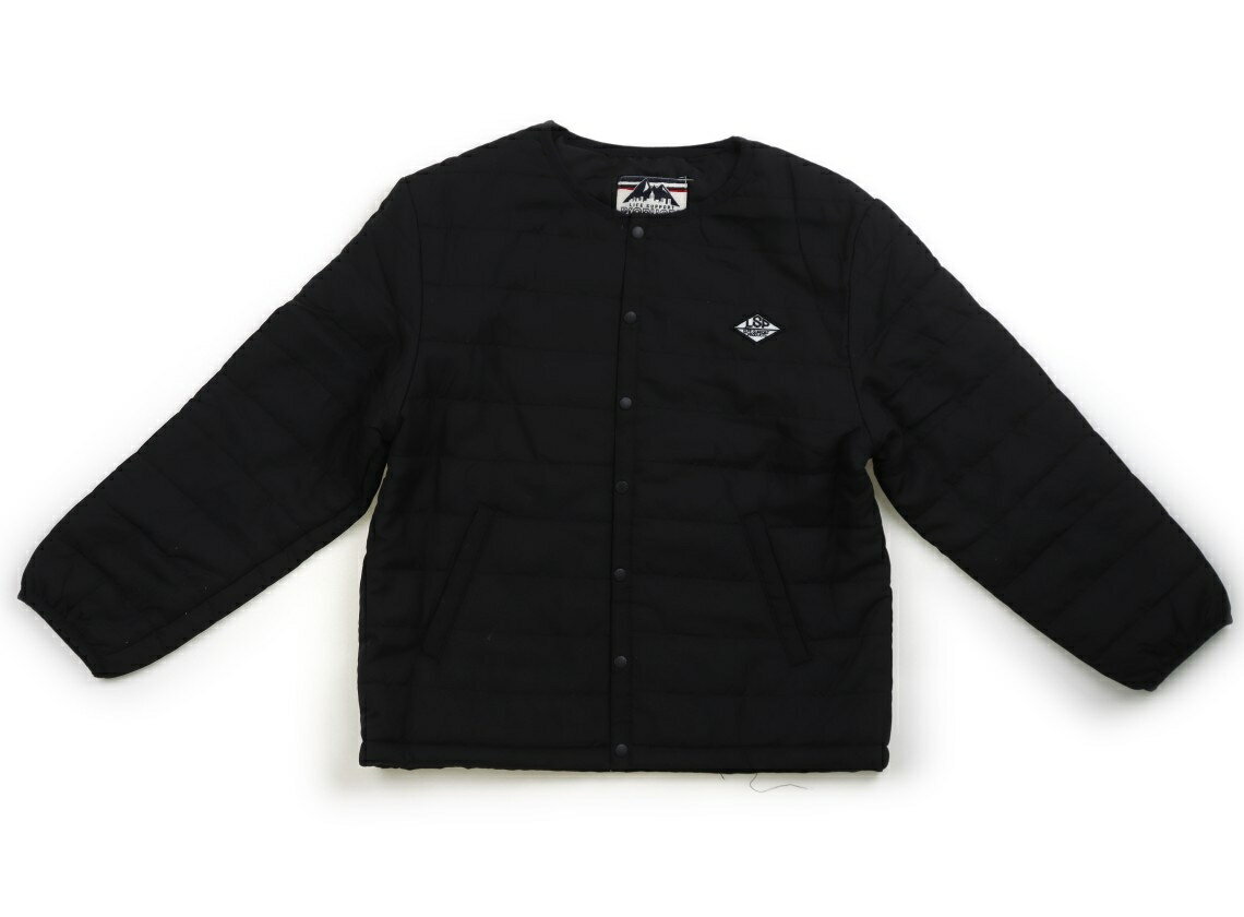 　ブランド 　Markey's(マーキーズ) 　カテゴリー 　ブルゾン・Gジャン 　サイズ 　140サイズ 　色 　ブラック 　状態 　★★★★ 　記名 　なし 　ジャンル 　Boy 表地・裏地・中綿すべてポリエステル素材です。薄手のキルテ...