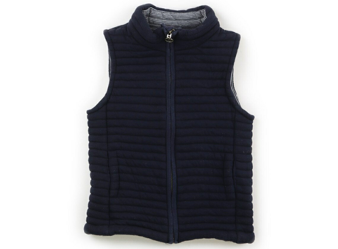 プチバトー PETIT BATEAU ベスト 110 男の子 ネイビー・ボーダー 子供服 ベビー服 キッズ アウトレット ユーズド 【中古】キッズ・ベビー・マタニティ