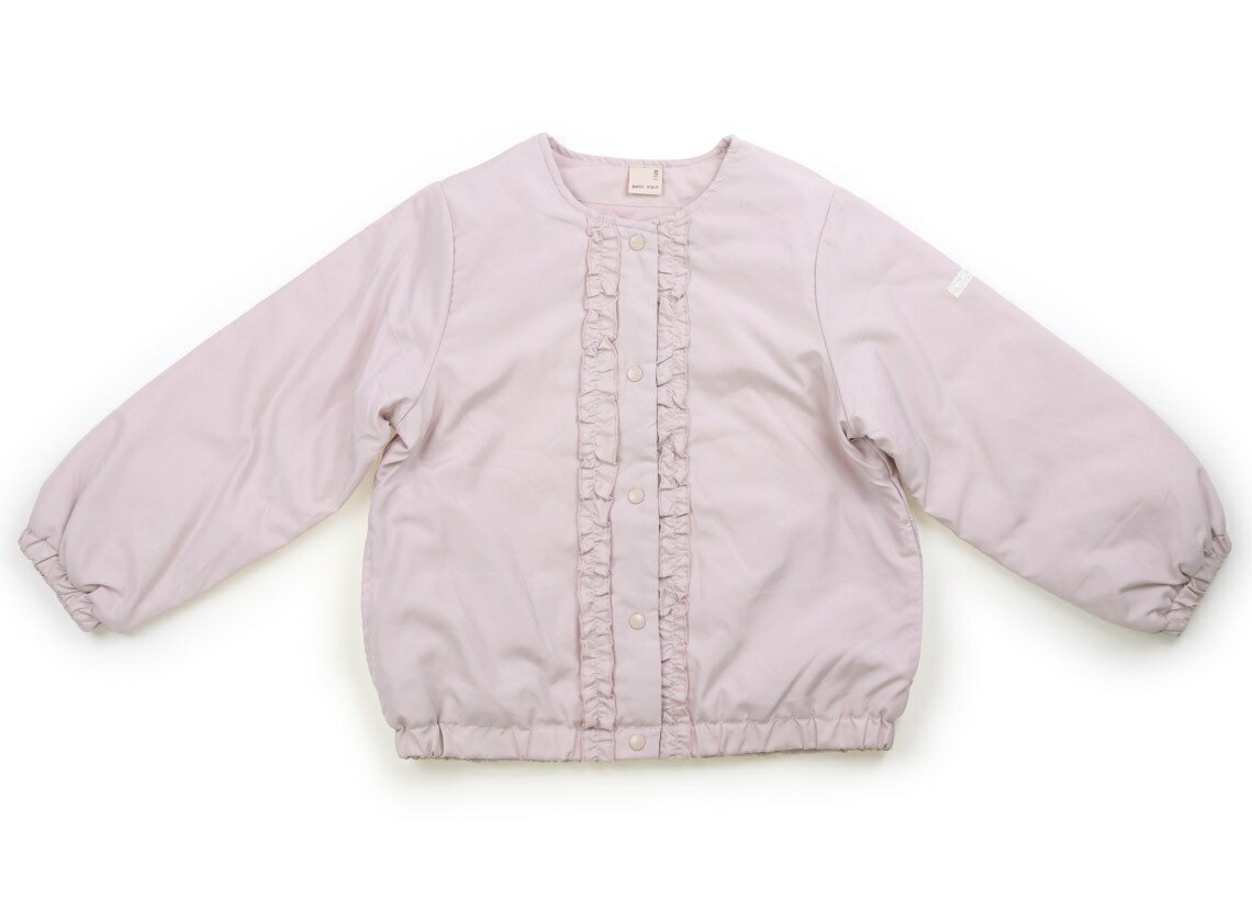 プティマイン petit main ブルゾン・Gジャン 120 女の子 パウダーピンク 子供服 ベビー服 キッズ アウトレット ユーズド 【中古】キッズ・ベビー・マタニティ