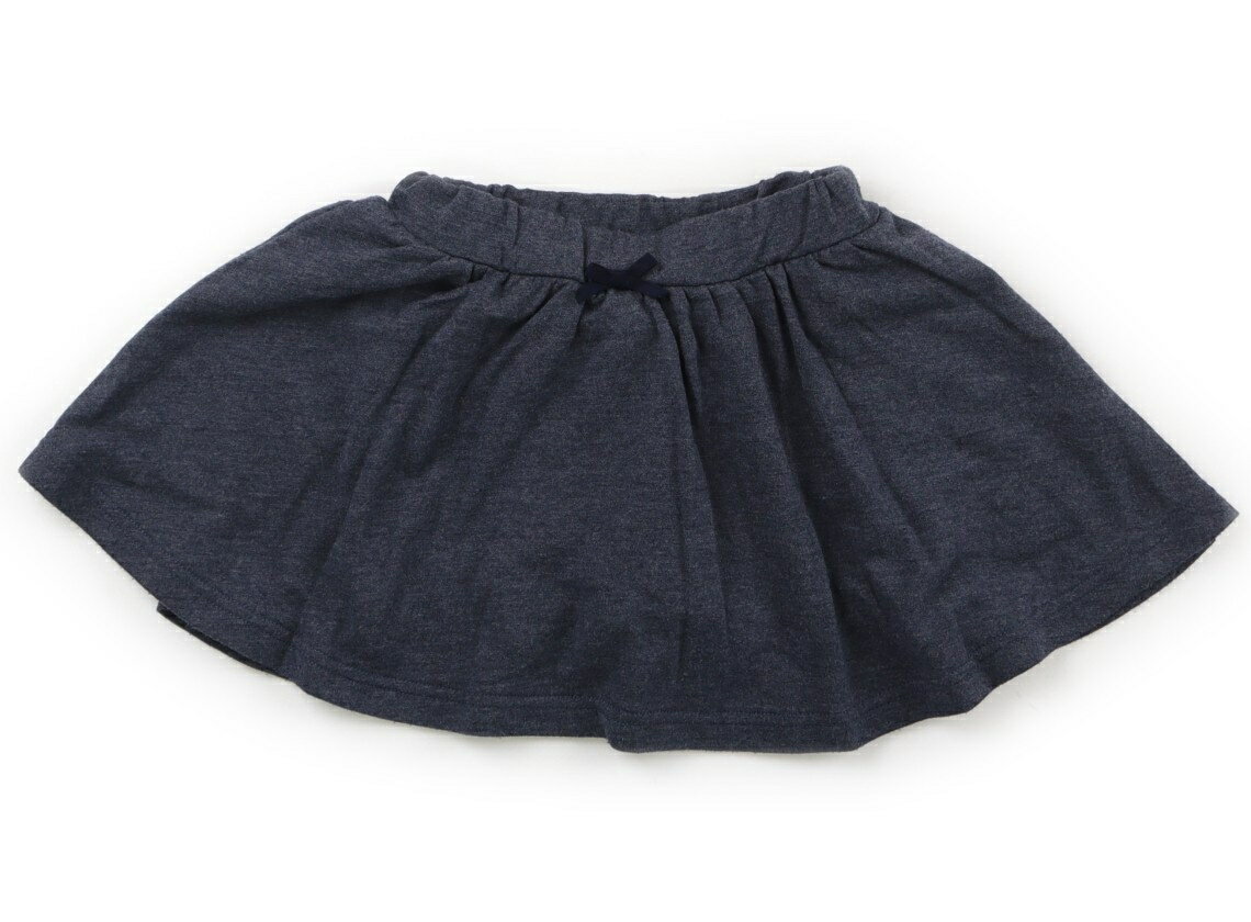 組曲 Kumikyoku スカート 100 女の子 ネイビー 子供服 ベビー服 キッズ アウトレット ユーズド 【中古..