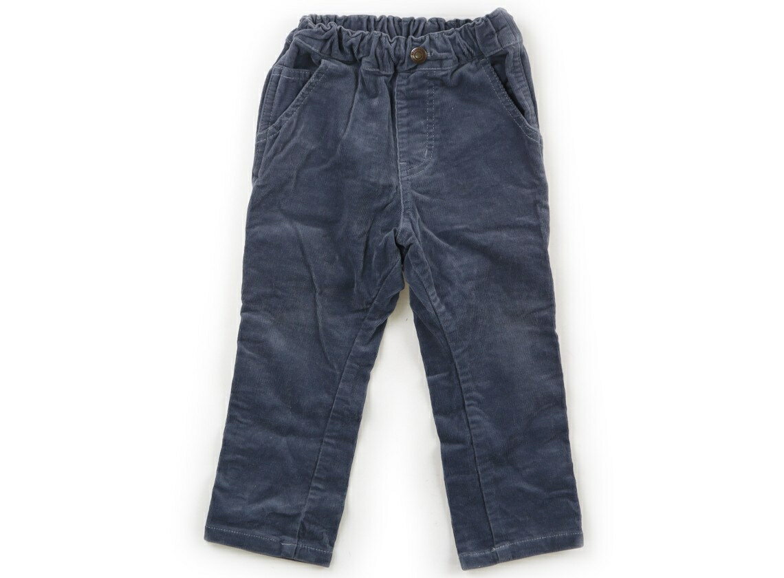 ビームス BEAMS パンツ 90 女の子 ブルーグレー 子供服 ベビー服 キッズ アウトレット ユーズド 【中古】キッズ・ベビー・マタニティ