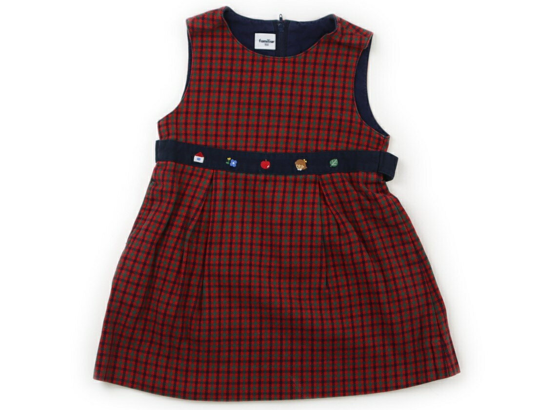 楽天市場】赤 チェック スカート（ブランドファミリア）の通販