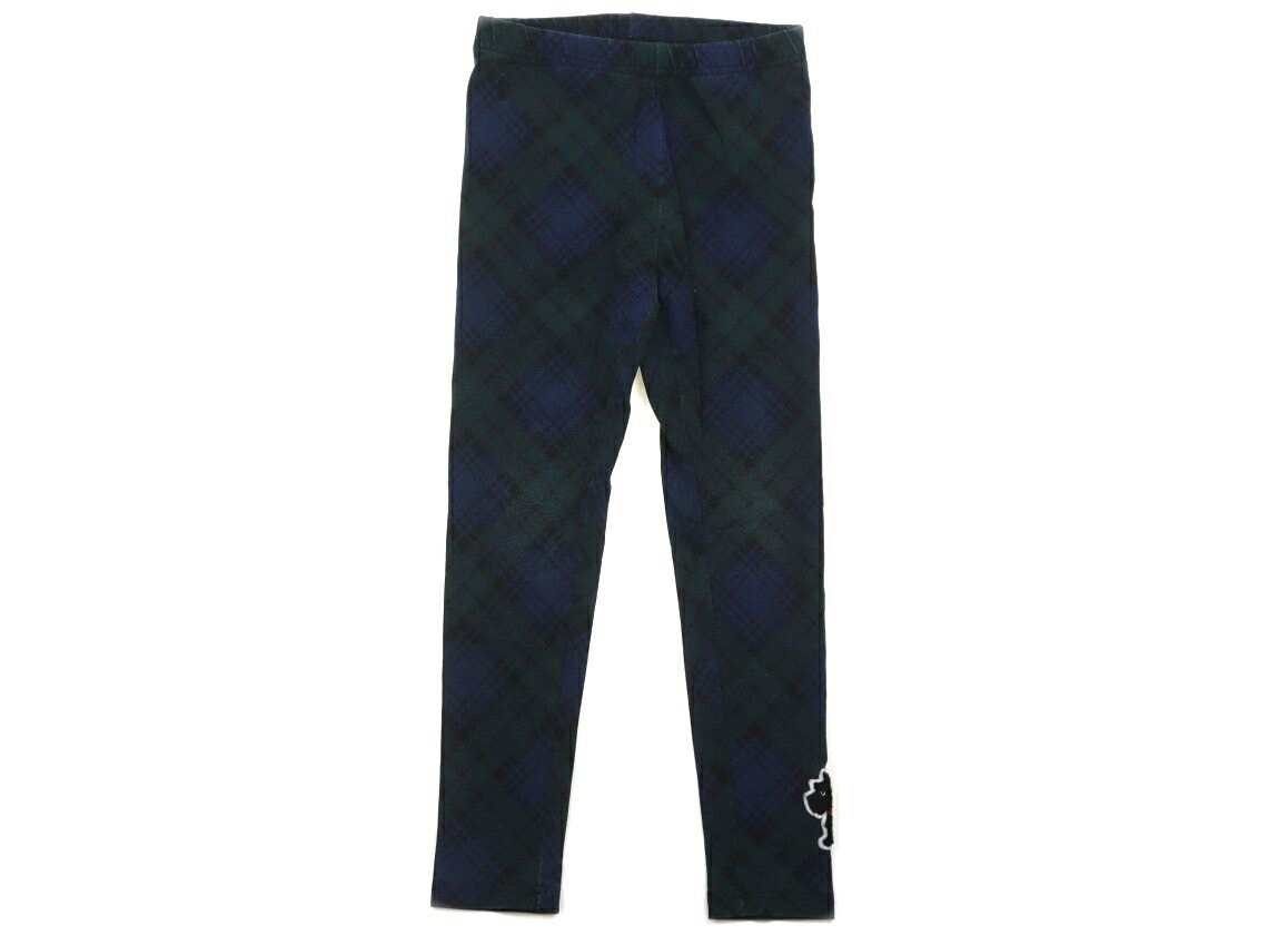 ポロラルフローレン POLO RALPH LAUREN レギンス 120 女の子 タータンチェック・グリーン・犬 子供服 ベビー服 キッズ アウトレット ユーズド 【中古】キッズ・ベビー・マタニティ