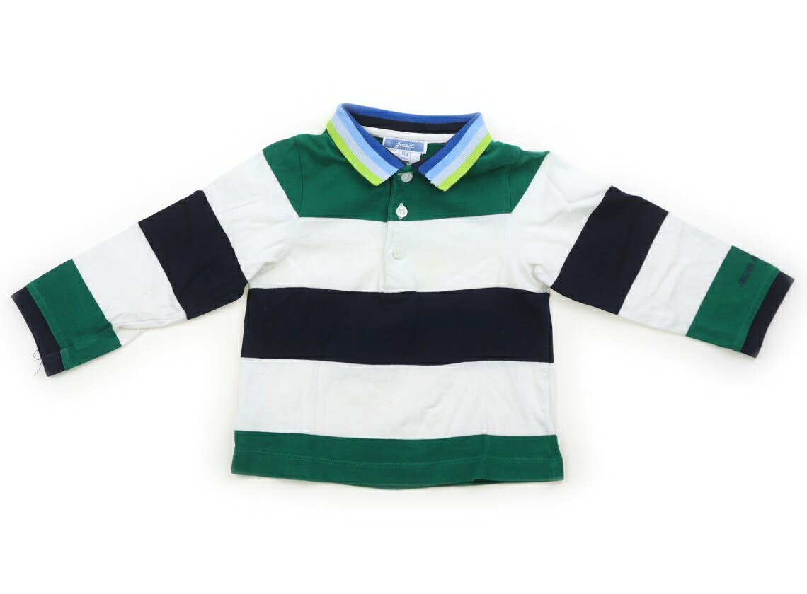 ジャカディ Jacadi Tシャツ・カットソー 80 男の子 グリーン、白、ダークネイビー 子供服 ベビー服 キッズ アウトレット ユーズド 【中古】キッズ・ベビー・マタニティ
