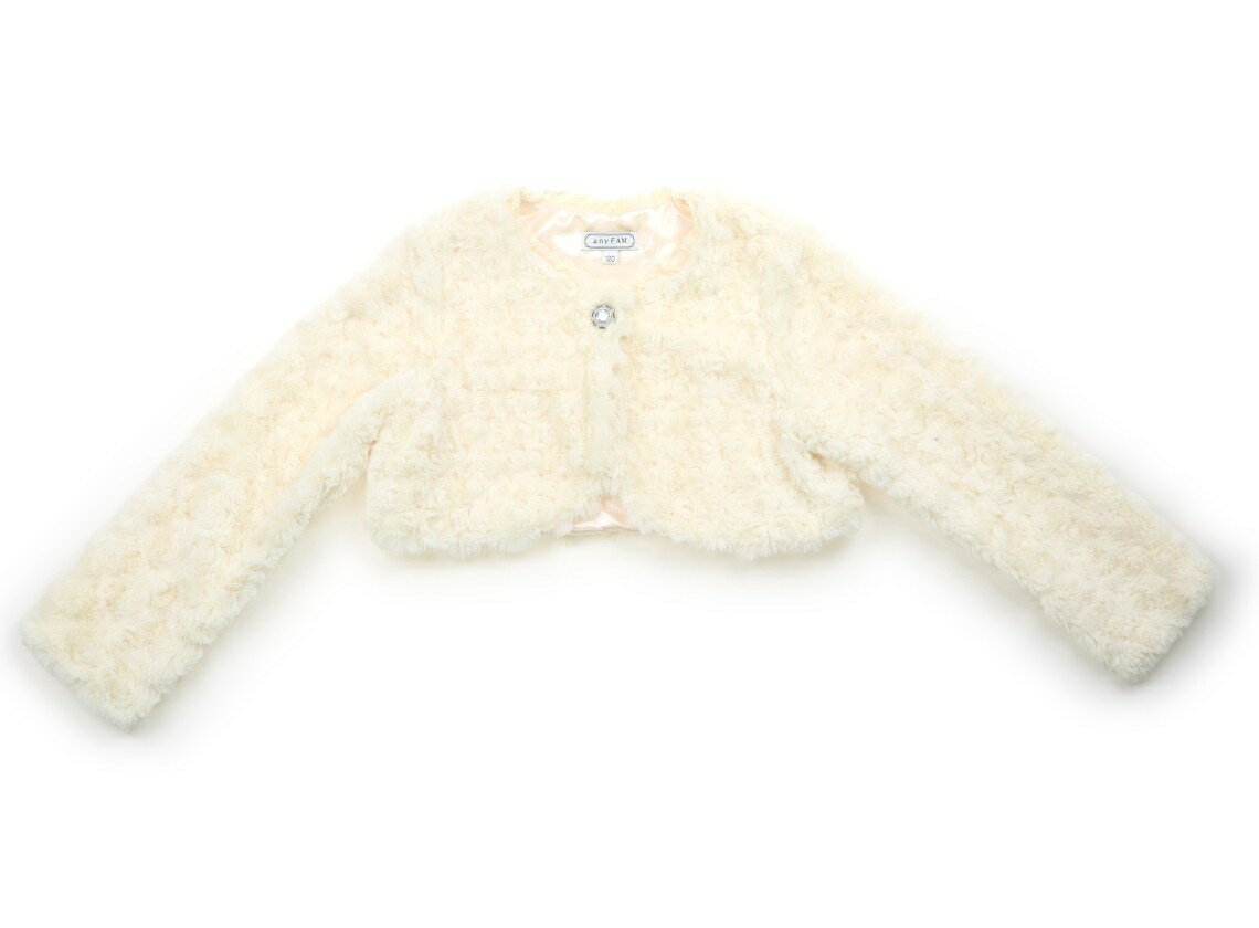エニィファム anyFAM ジャケット・ブレザー 120 女の子 アイボリー・レース 子供服 ベビー服 キッズ ア..