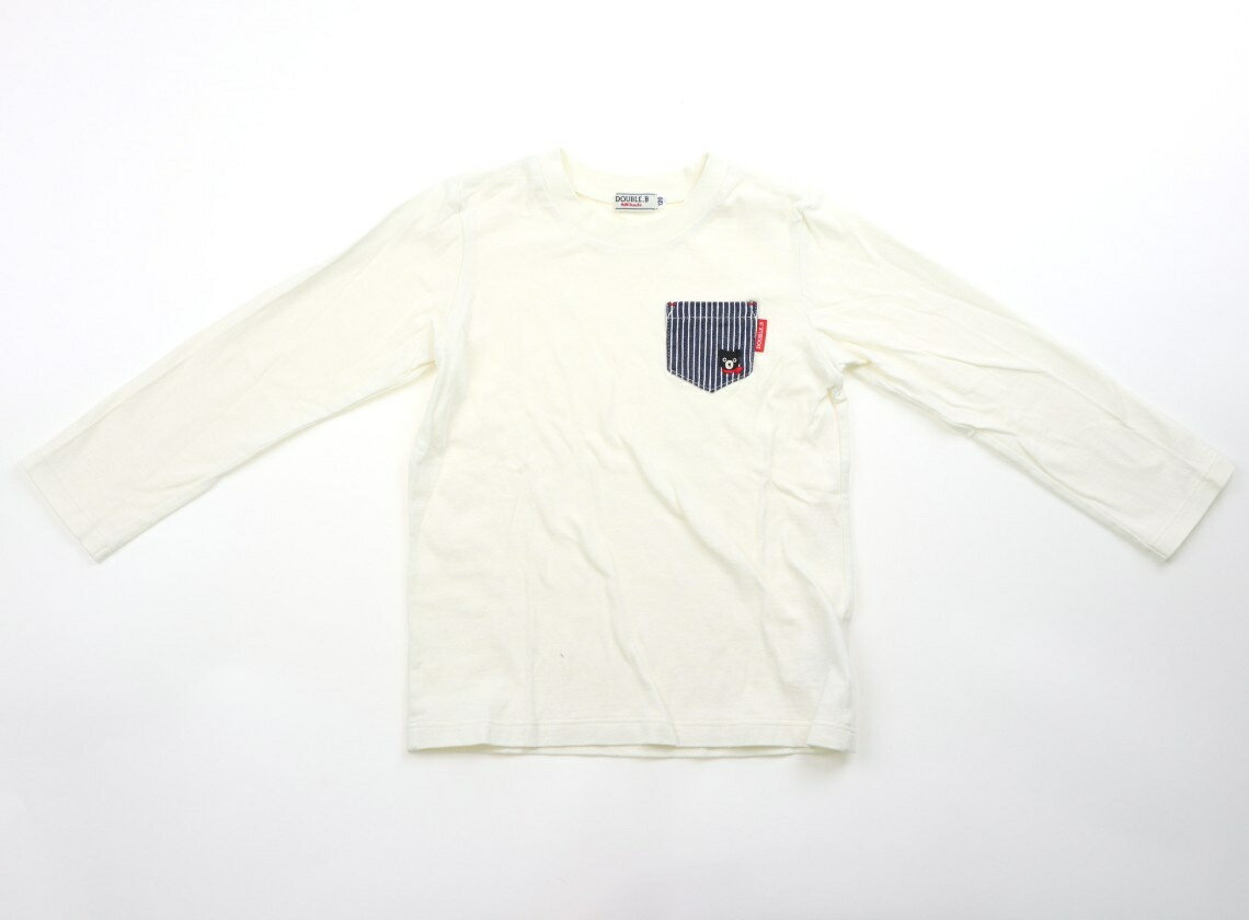 　ブランド 　Double B(ダブルB) 　カテゴリー 　Tシャツ・カットソー 　サイズ 　120サイズ 　色 　アイボリー、ヒッコリーストライプ 　状態 　★★★ 　記名 　なし 　ジャンル 　Girl 本体に毛羽立ちあり。まだお使いい...