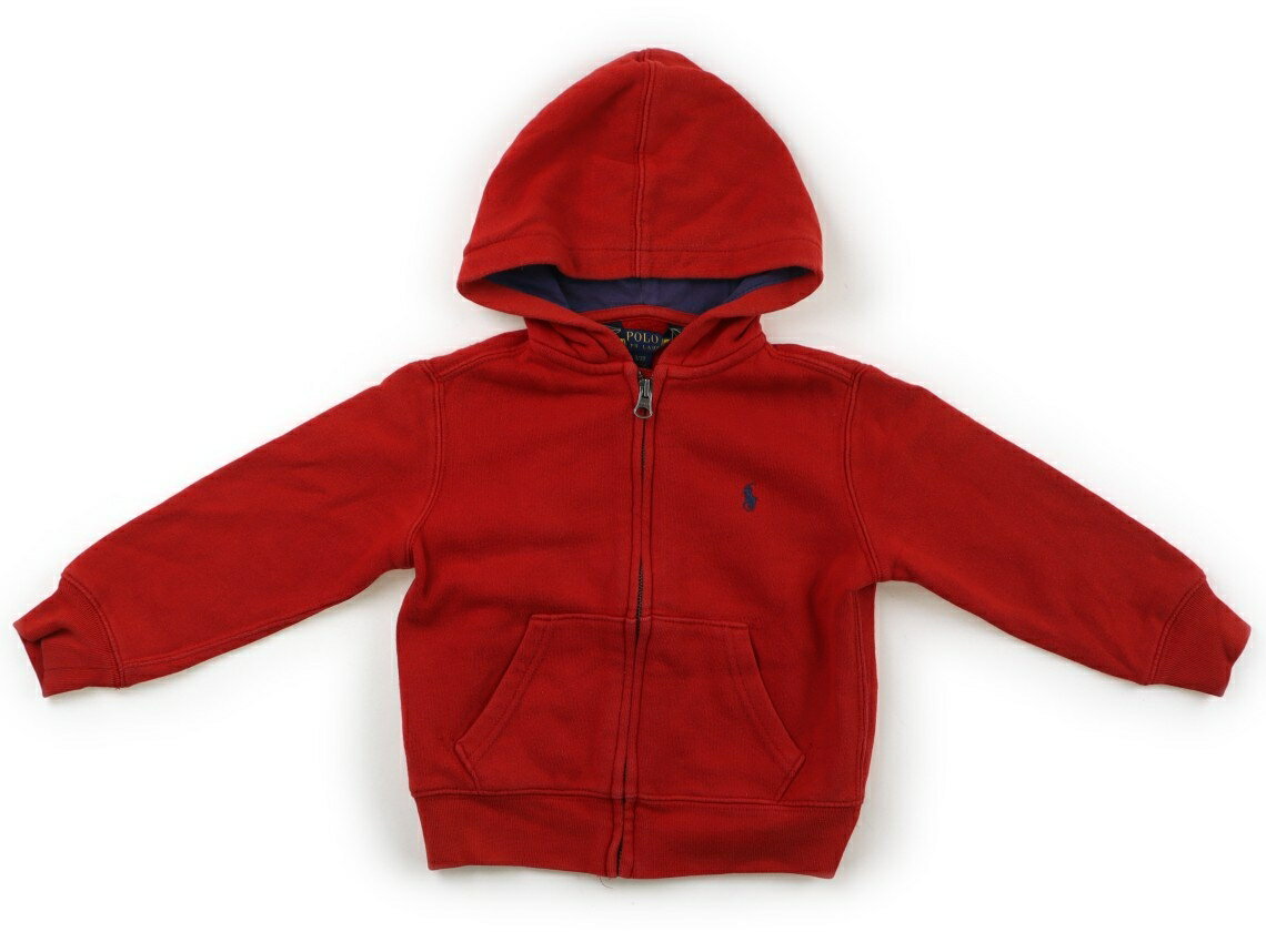 ポロラルフローレン POLO RALPH LAUREN パーカー 100 男の子 レッド・ネイビー 子供服 ベビー服 キッズ アウトレット ユーズド 【中古】キッズ・ベビー・マタニティ