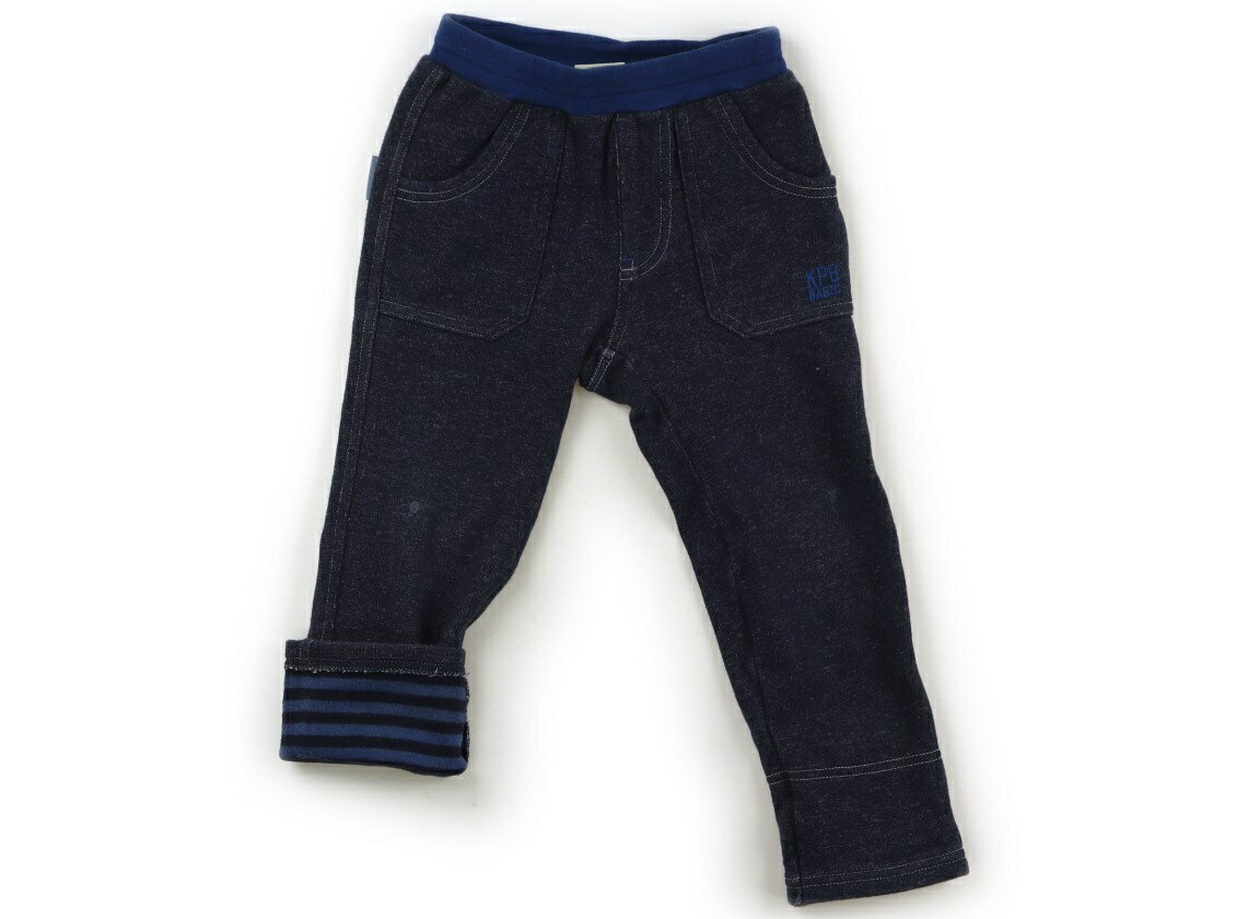ニットプランナー（KP） Knit Planner(KP) パンツ 100 男の子 ネイビー、ブルー 子供服 ベビー服 キッズ アウトレット ユーズド 【中古】キッズ・ベビー・マタニティ