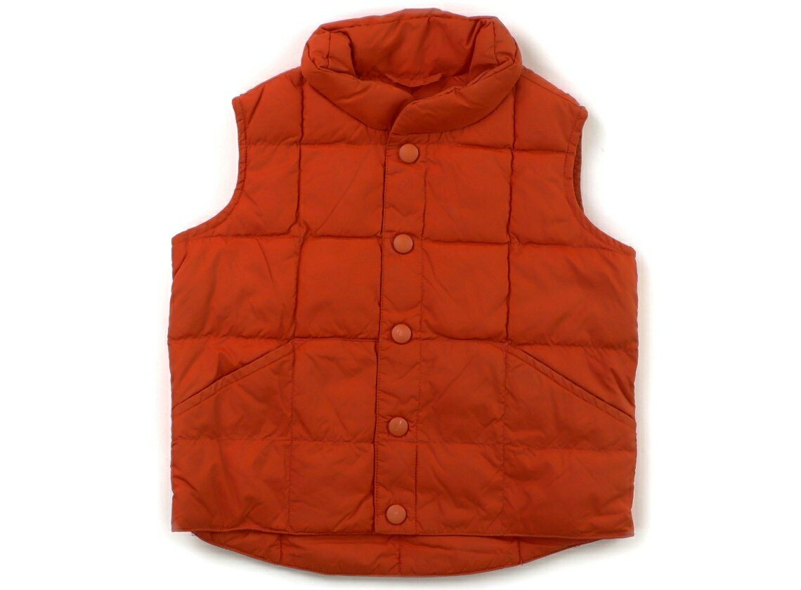 ランズエンド LAND'S END ベスト 90 男の子 オレンジ 子供服 ベビー服 キッズ アウトレット ユーズド ..