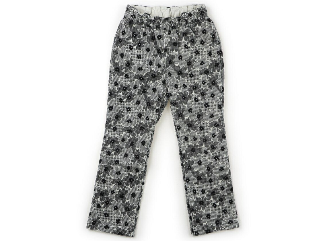 組曲 Kumikyoku パンツ 110 女の子 黒、白 子供服 ベビー服 キッズ アウトレット ユーズド 【中古】キ..