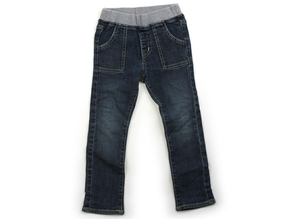 ミキハウス miki HOUSE ジーンズ 100 男の子 デニムブルー 子供服 ベビー服 キッズ アウトレット ユーズド 【中古】キッズ・ベビー・マタニティ