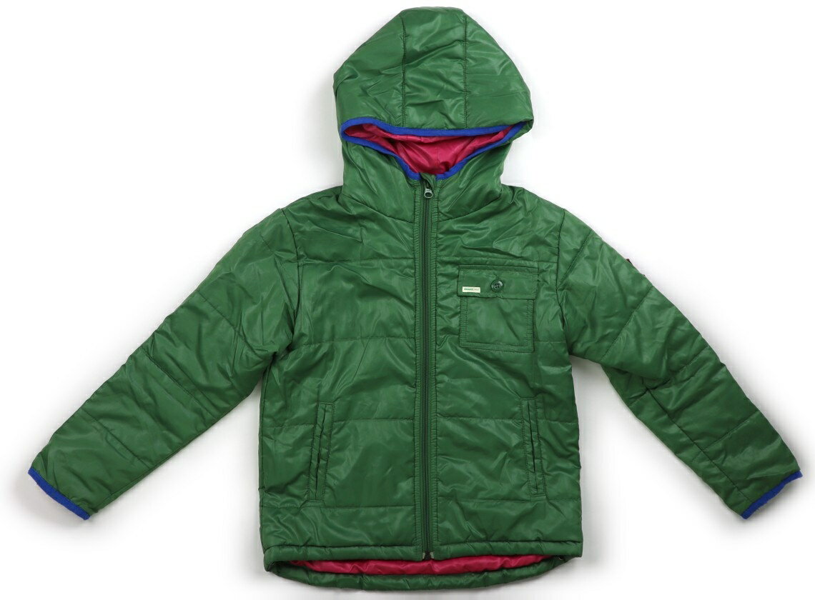 ビームス BEAMS コート・ジャンパー 130 男の子 グリーン、ブルー 子供服 ベビー服 キッズ アウトレット ユーズド 【中古】キッズ・ベビー・マタニティ