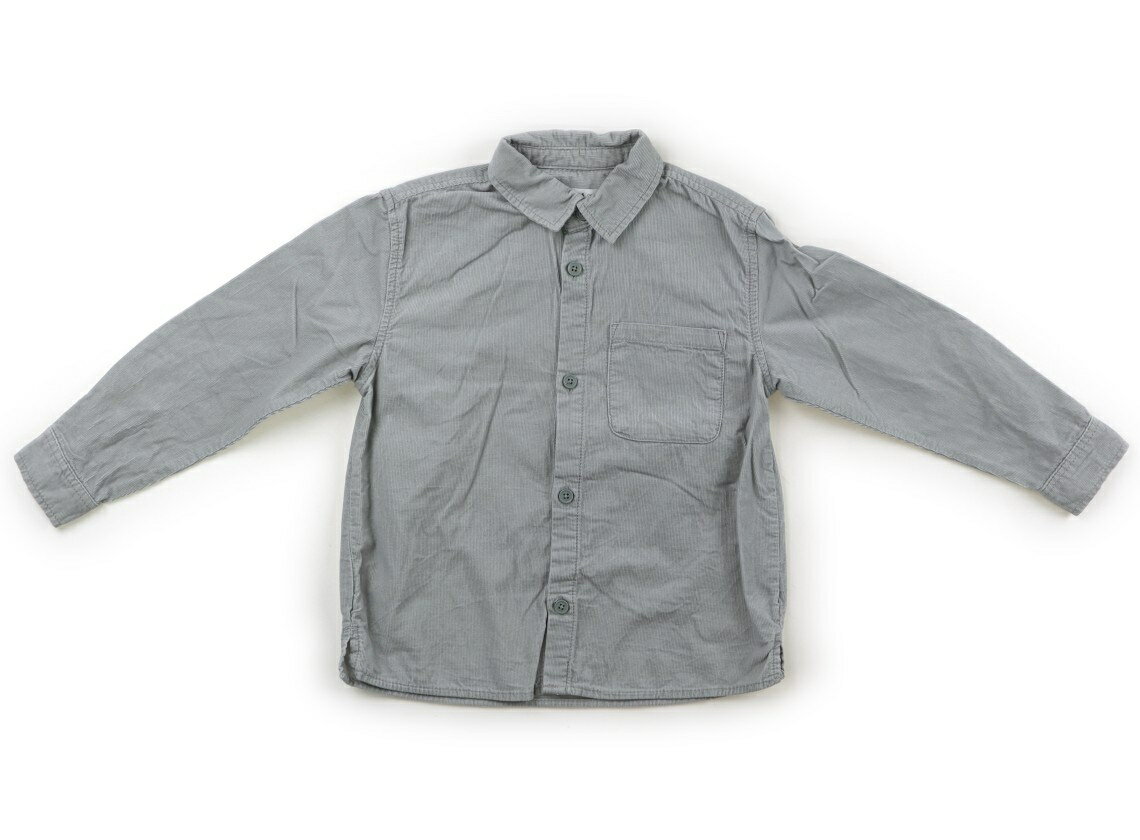 ザラ ZARA シャツ・ブラウス 110 男の子 ミントブルー 子供服 ベビー服 キッズ アウトレット ユーズド 【中古】キッズ・ベビー・マタニティ