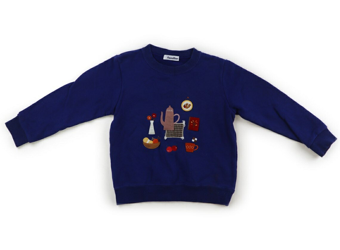 familiar トレーナー 120 FAMILIAR トレーナー 120 ネイビー - メルカリ