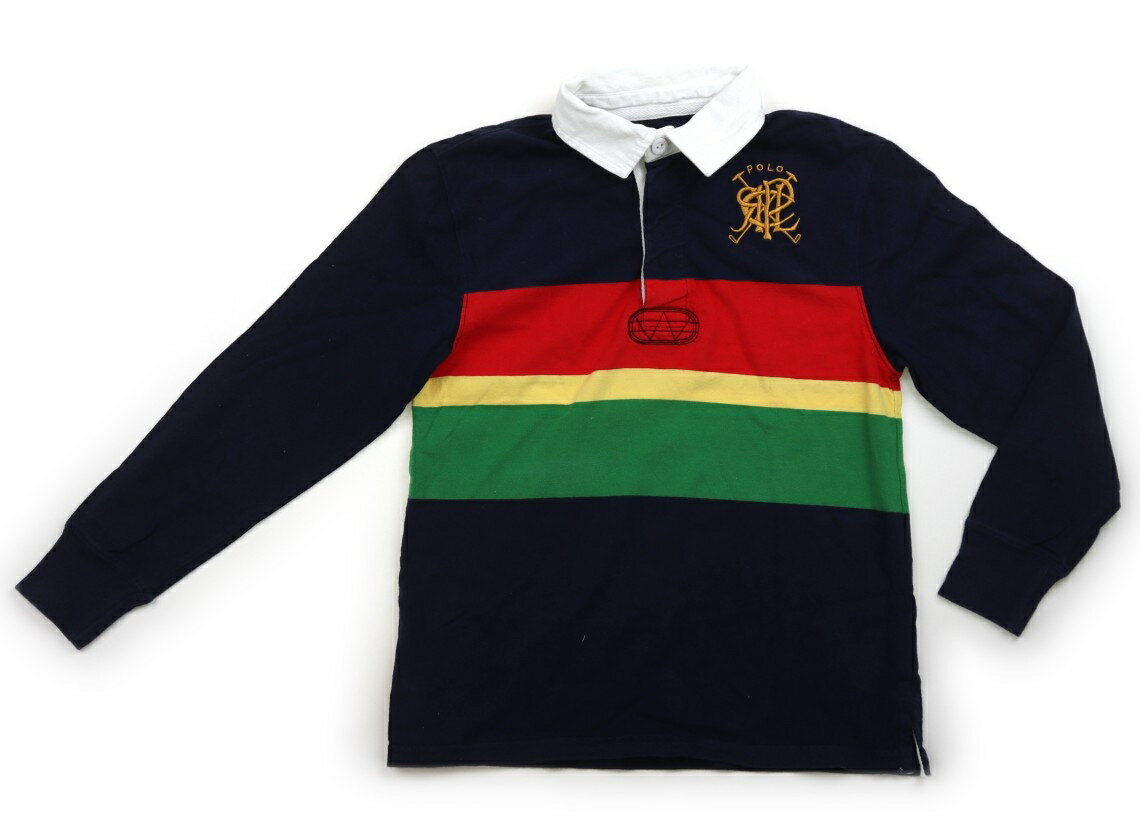 ポロラルフローレン POLO RALPH LAUREN Tシャツ・カットソー 140 男の子 紺・白・赤・黄色・緑 子供服 ベビー服 キッズ アウトレット ユーズド 【中古】キッズ・ベビー・マタニティ