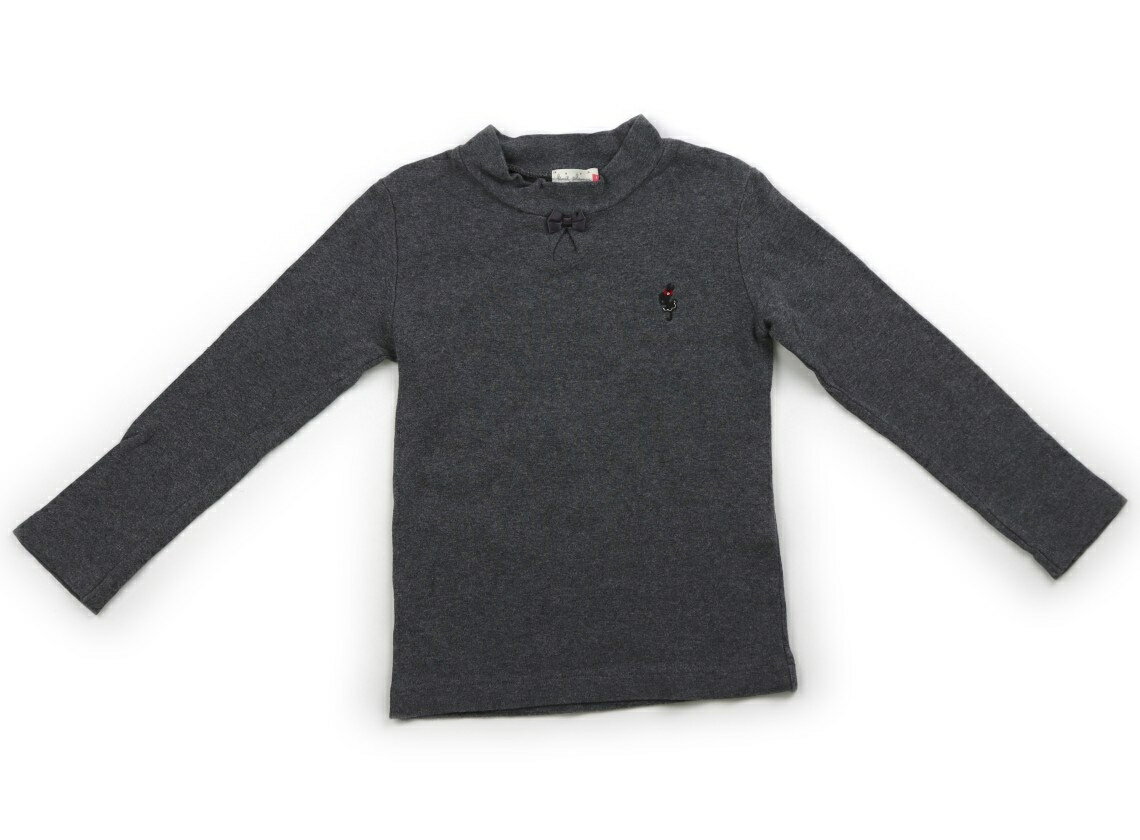 ニットプランナー（KP） Knit Planner(KP) Tシャツ・カットソー 110 女の子 グレー 子供服 ベビー服 キッズ アウトレット ユーズド 【中古】キッズ・ベビー・マタニティ