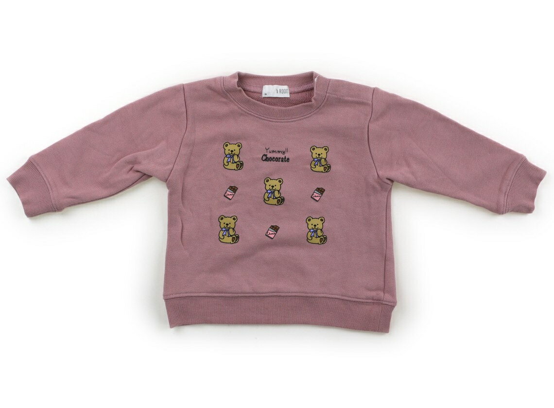 　ブランド 　b.ROOM(ビールーム) 　カテゴリー 　トレーナー・プルオーバー 　サイズ 　90サイズ 　色 　ピンク 　状態 　★★★ 　記名 　なし 　ジャンル 　Girl 裏毛トレーナー地。左肩スナップボタン付き。やや毛羽立ち・洗いざらし感があります。 ＊【状態】【サイズ】に関しての詳しい説明はこちら