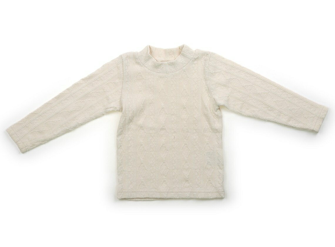 　ブランド 　petit main(プティマイン) 　カテゴリー 　Tシャツ・カットソー 　サイズ 　100サイズ 　色 　オフホワイト 　状態 　★★★ 　記名 　なし 　ジャンル 　Girl ニット調のカットソー。全体的に使用感がありますが、特に目立つ汚れはなくまだお使い頂けそうです。 ＊【状態】【サイズ】に関しての詳しい説明はこちら