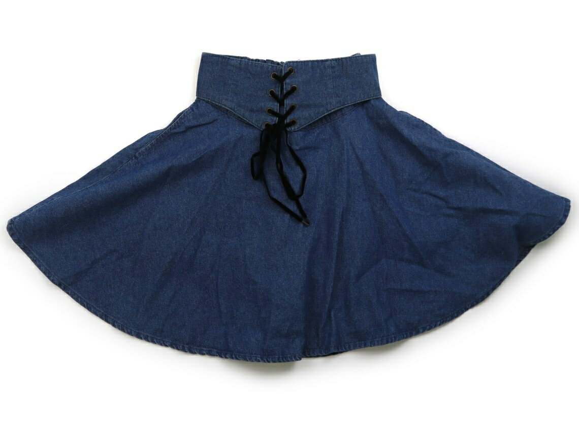 レピピアルマリオ repipi armario スカート 160 女の子 青 子供服 ベビー服 キッズ アウトレット ユーズド 【中古】キッズ・ベビー・マタニティ