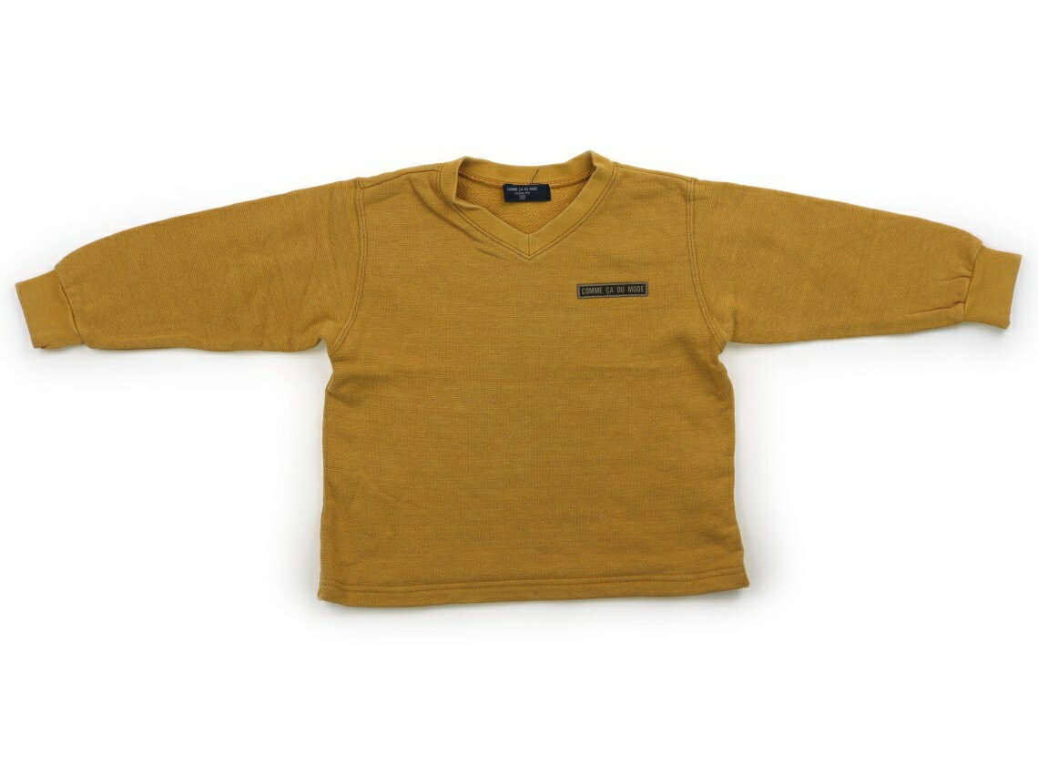 コムサデモード COMME CA DU MODE トレーナー・プルオーバー 95 男の子 マスタード 子供服 ベビー服 キッズ アウトレット ユーズド 【中古】キッズ・ベビー・マタニティ