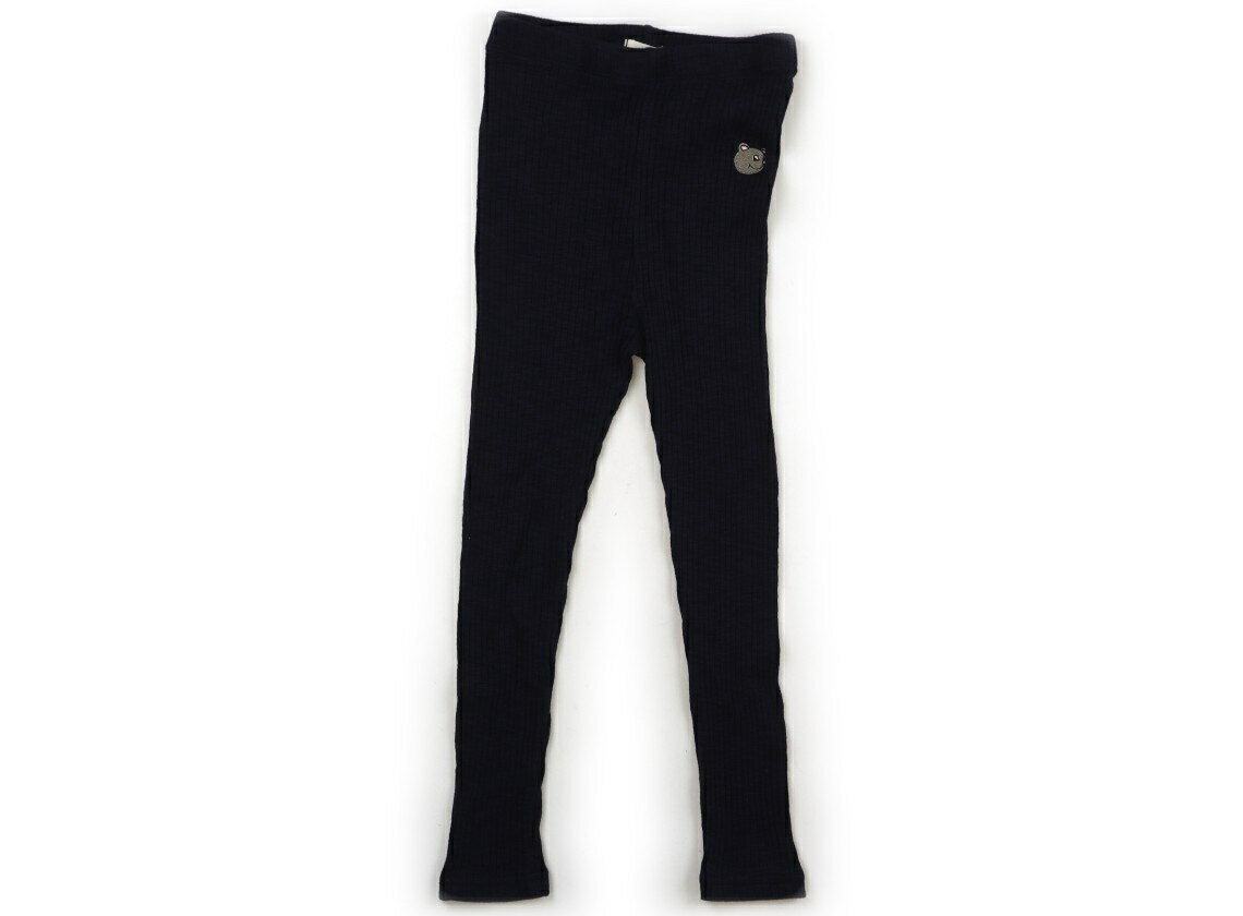 モンミミ monmimi レギンス 120 女の子 ダークネイビー 子供服 ベビー服 キッズ アウトレット ユーズド 【中古】キッズ・ベビー・マタニティ