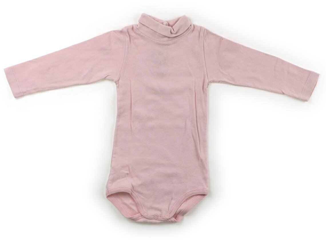 プチバトー PETIT BATEAU ロンパース 70 女の子 ピンク 子供服 ベビー服 キッズ アウトレット ユーズド 【中古】キッズ・ベビー・マタニティ