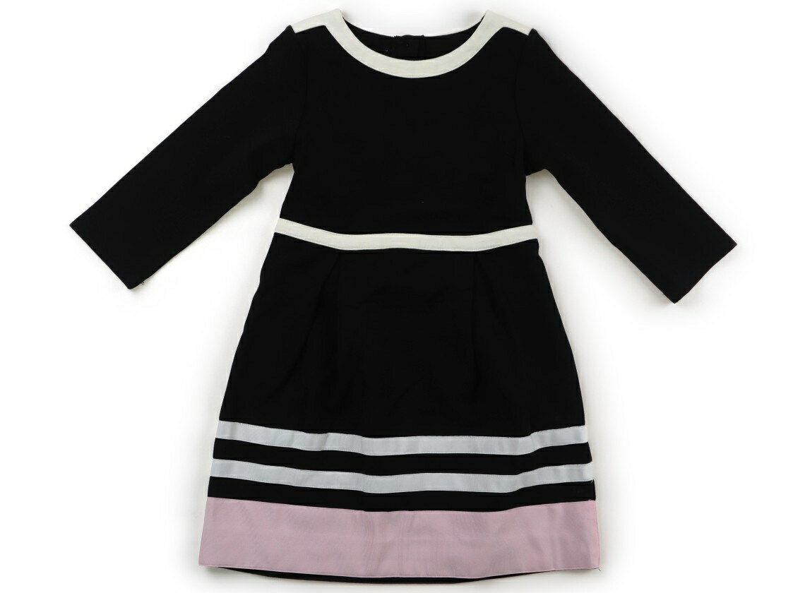 ジャニー＆ジャック Janie & Jack ワンピース 120 女の子 ブラック・ホワイト・パステルピンク 子供服 ベビー服 キッズ アウトレット ユーズド 【中古】キッズ・ベビー・マタニティ
