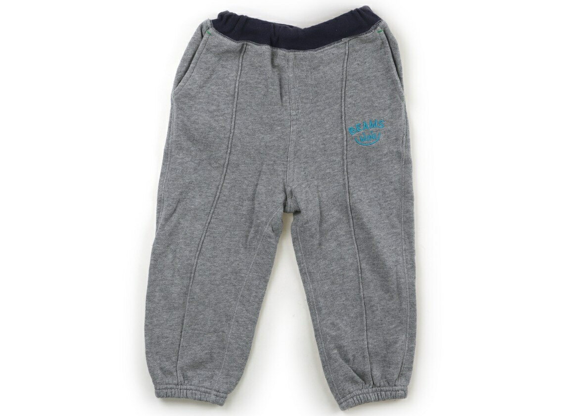 ビームス BEAMS スウェットパンツ 100 男の子 杢グレー・ネイビー 子供服 ベビー服 キッズ アウトレット ユーズド 【中古】キッズ・ベビー・マタニティ