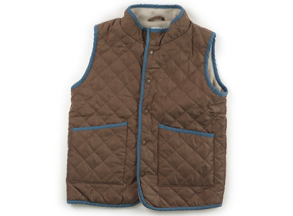 アーバンリサーチドアーズ URBAN RESEARCH DOORS ベスト 130 男の子 ベージュ　ブルー 子供服 ベビー服 キッズ アウトレット ユーズド 【中古】キッズ・ベビー・マタニティ