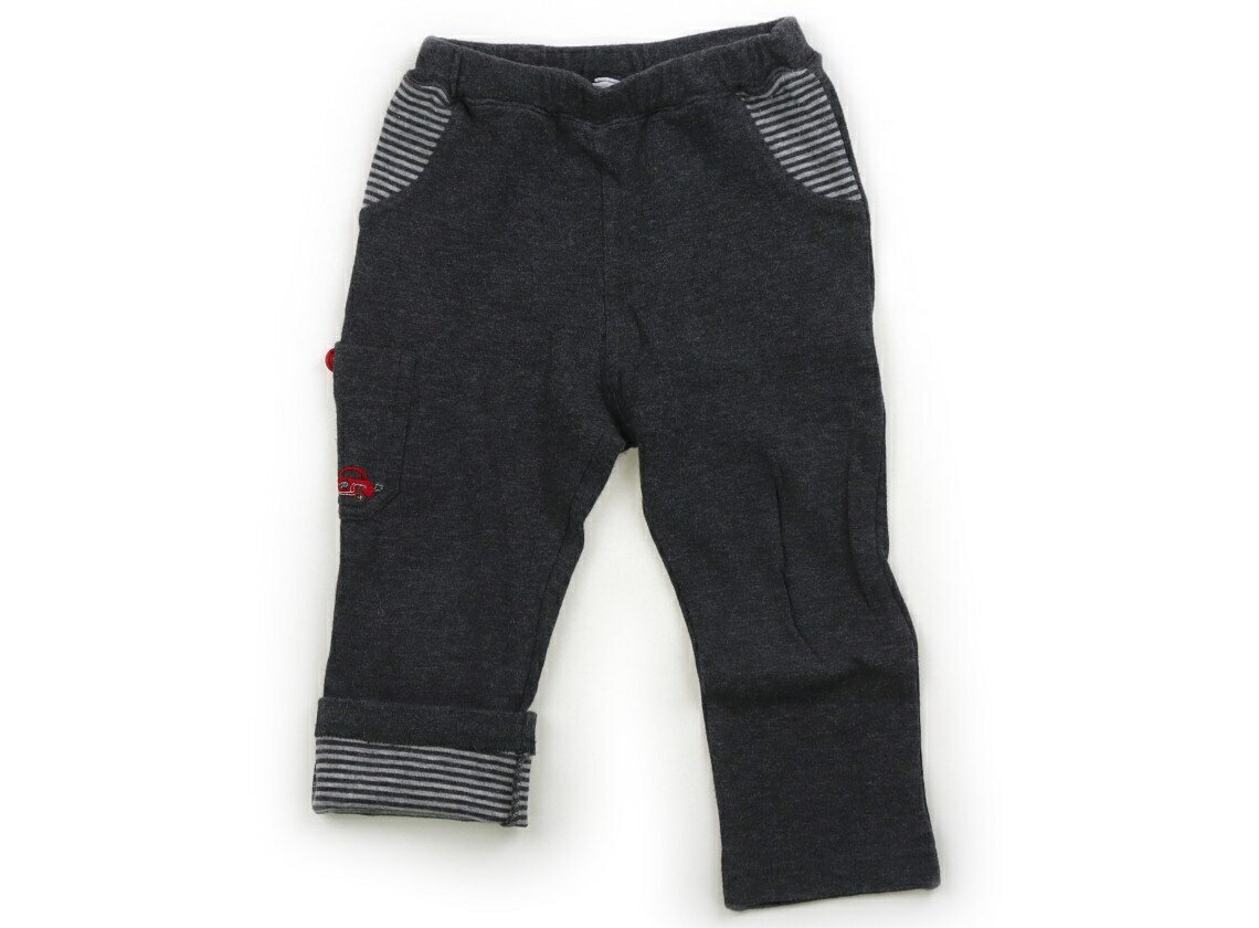 ペアレンツドリーム Parents Dream スウェットパンツ 90 男の子 グレー・ボーダー 子供服 ベビー服 キッズ アウトレット ユーズド 【中古】キッズ・ベビー・マタニティ(4.0)