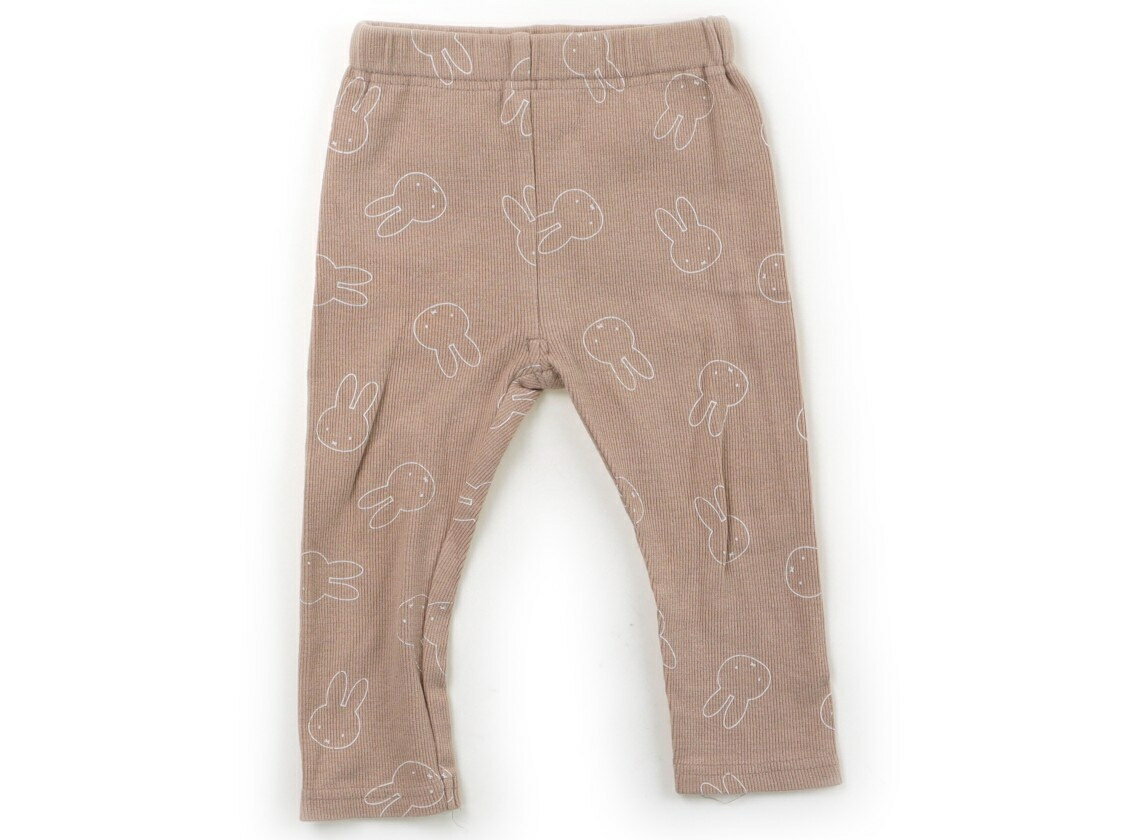 プティマイン petit main レギンス 80 女の子 明るいベージュ、ミッフィー柄 子供服 ベビー服 キッズ アウトレット ユーズド 【中古】キッズ・ベビー・マタニティ