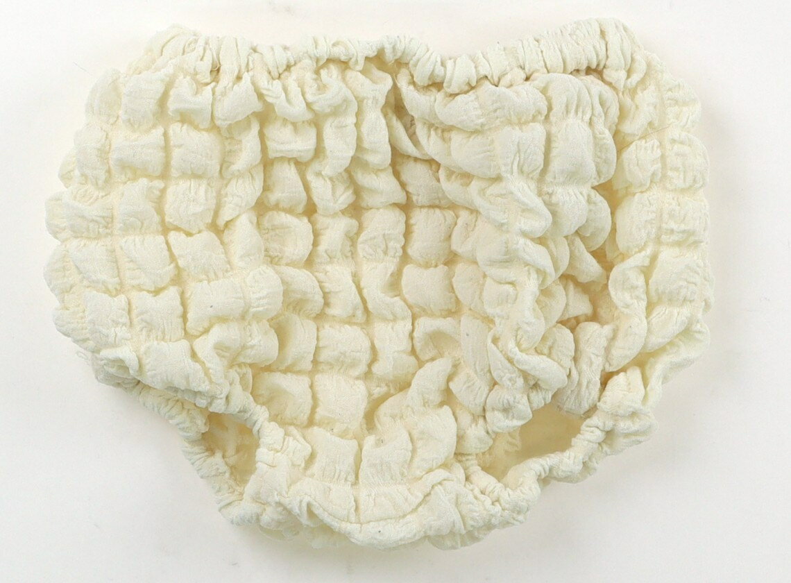 プティマイン petit main ブルマ・ダイパーカバー 70 女の子 オフホワイト 子供服 ベビー服 キッズ アウトレット ユーズド 【中古】キッズ・ベビー・マタニティ