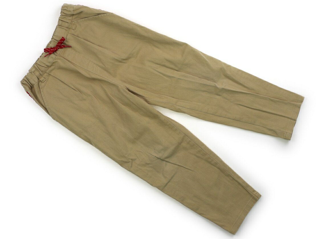 　ブランド 　petit main(プティマイン) 　カテゴリー 　パンツ 　サイズ 　120サイズ 　色 　ライトブラウン・レッドライン 　状態 　★★★ 　記名 　なし 　ジャンル 　Girl コットンツイル地。ウエストは総ゴムです。全...