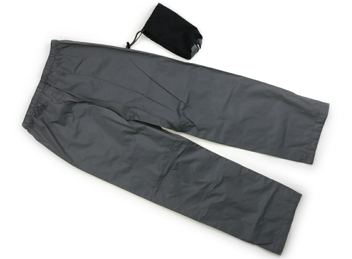 モンベル mont-bell レインコート・レインハット 140 男の子 グレー 子供服 ベビー服 キッズ アウトレット ユーズド 【中古】キッズ・ベビー・マタニティ