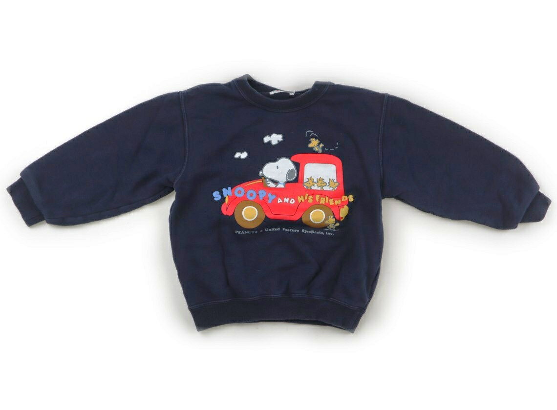 ファミリア familiar トレーナー・プルオーバー 110 男の子 ネイビー、スヌーピー 子供服 ベビー服 キッズ アウトレット ユーズド 【中古】キッズ・ベビー・マタニティ
