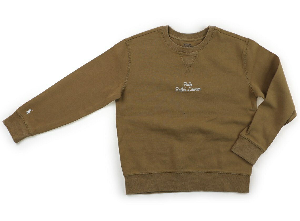 ポロラルフローレン POLO RALPH LAUREN トレーナー・プルオーバー 150 男の子 キャメル 子供服 ベビー服 キッズ アウトレット ユーズド 【中古】キッズ・ベビー・マタニティ