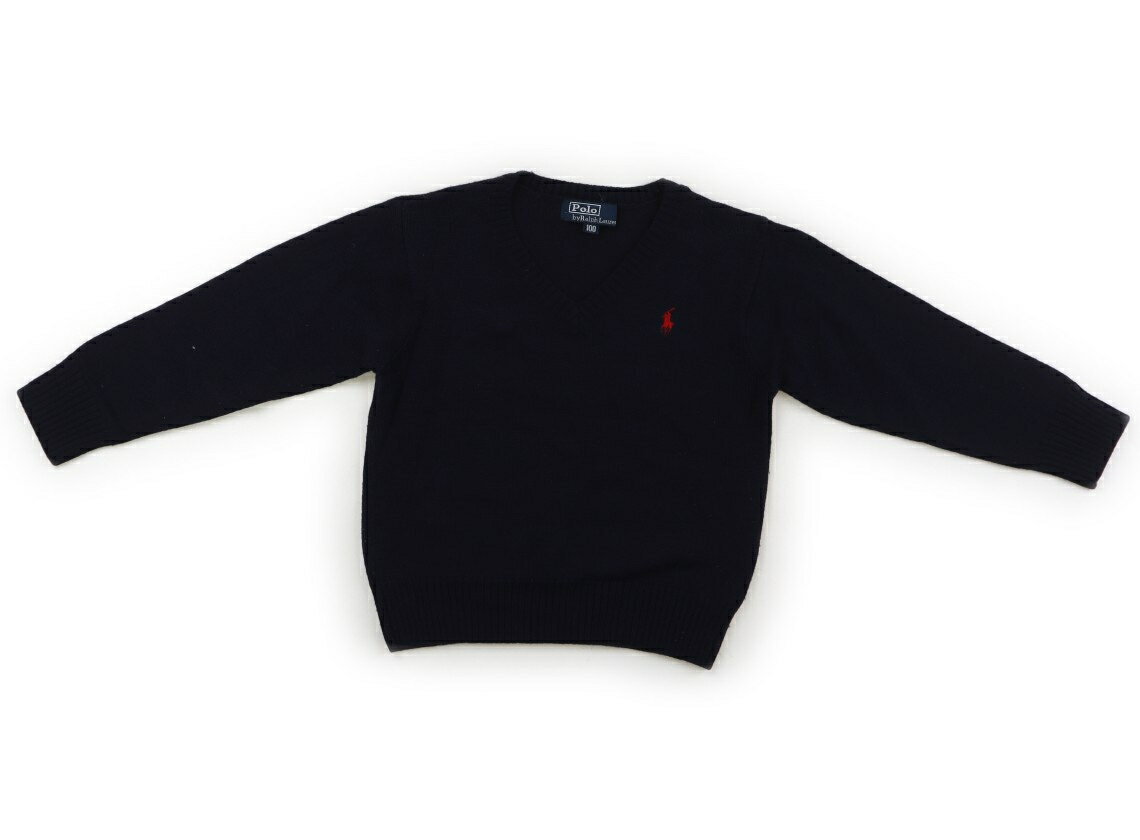 ポロラルフローレン POLO RALPH LAUREN ニット・セーター 100 男の子 ネイビー 子供服 ベビー服 キッズ アウトレット ユーズド 【中古】キッズ・ベビー・マタニティ