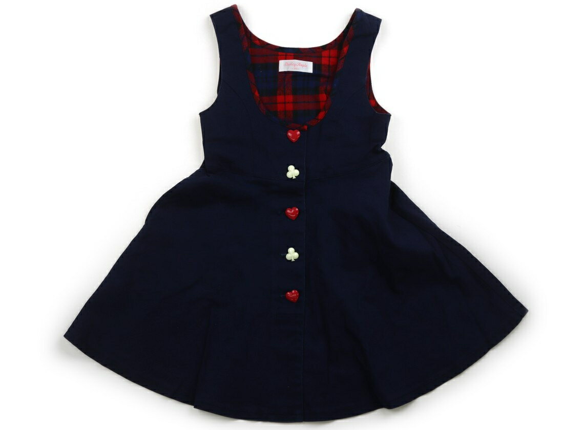 　ブランド 　Shirley Temple(シャーリーテンプル) 　カテゴリー 　ジャンパースカート 　サイズ 　120サイズ 　色 　ネイビー・レッド系チェック 　状態 　★★★ 　記名 　なし 　ジャンル 　Girl コットンツイル地。...