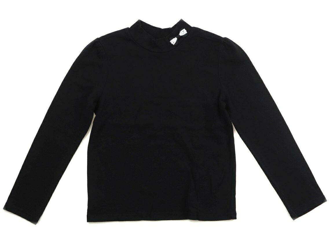 エニィファム anyFAM Tシャツ・カットソー 150 女の子 ブラック 子供服 ベビー服 キッズ アウトレット ユーズド 【中古】キッズ・ベビー・マタニティ(4.0)