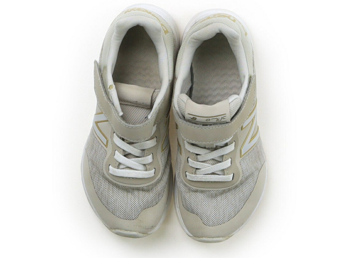 Sneakers - ニューバランス New Balance スニーカー 靴19cm〜 女の子 ベージュ、シルバー、ゴールド 子供服 ベビー服 キッズ アウトレット ユーズド 【中古】キッズ・ベビー・マタニティ
