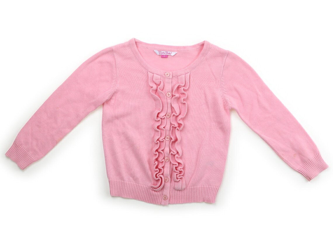 ラッフルバッツ Ruffle Butts カーディガン 120 女の子 ピンク 子供服 ベビー服 キ...
