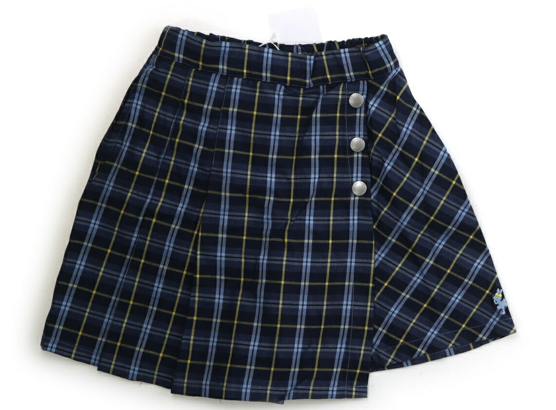 ニットプランナー（KP） Knit Planner(KP) キュロット 140 女の子 ブルー系チェック 子供服 ベビー服 ..