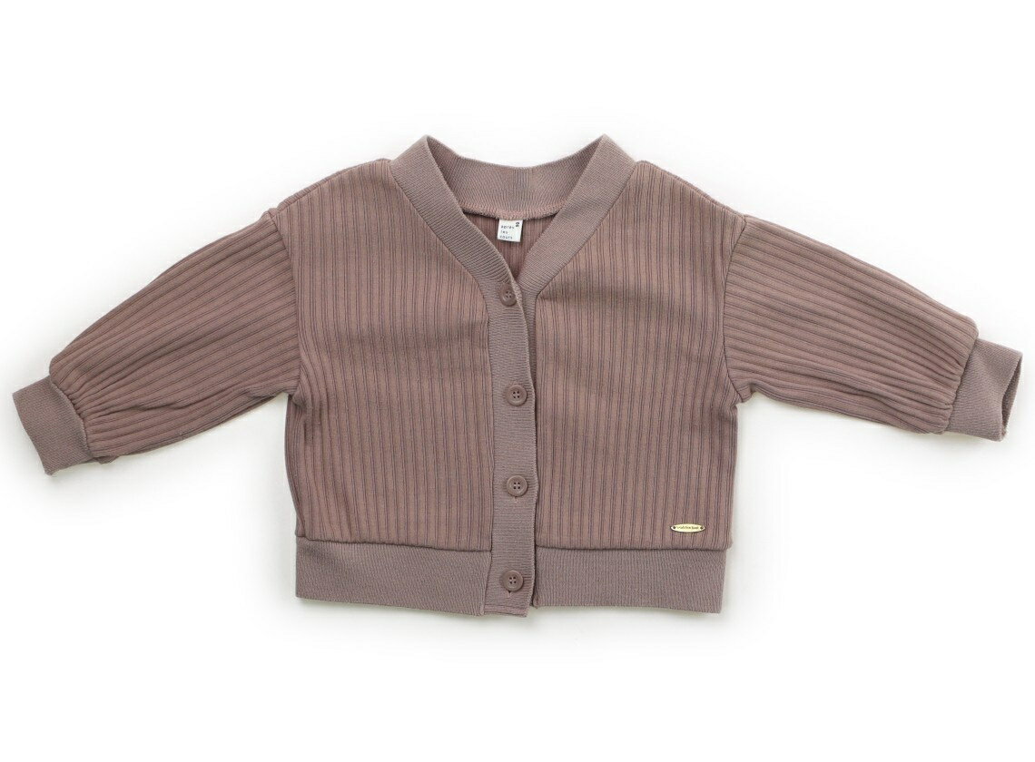 　ブランド 　apres les cours(アプレレクール) 　カテゴリー 　カーディガン 　サイズ 　90サイズ 　色 　くすみピンク 　状態 　★★ 　記名 　なし 　ジャンル 　Girl リブカットソー。毛玉付着、色褪せ感あり。普段使いにいかがでしょうか。 ＊【状態】【サイズ】に関しての詳しい説明はこちら