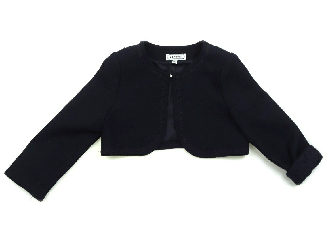 エニィファム anyFAM フォーマルウェア 110 女の子 紺 子供服 ベビー服 キッズ アウトレット ユーズド 【中古】キッズ・ベビー・マタニティ